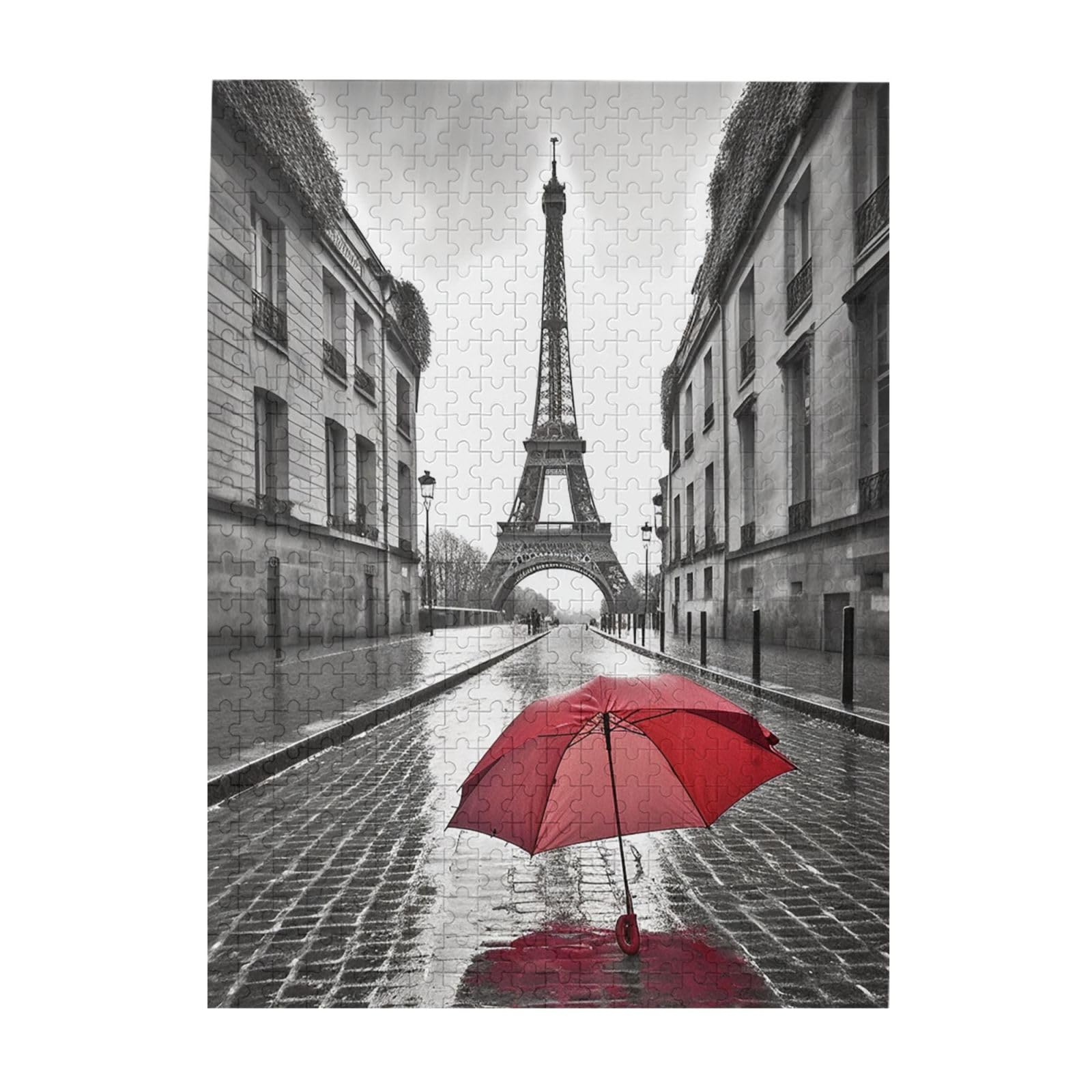 Amazon.com: Dwrepo 500 Piece Puzzle - Eiffel Tower Paris Street